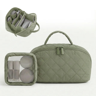 Areliaa Quilted Vanity Set