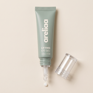 Areliaa Lifting Eye Gel tube with the cap off