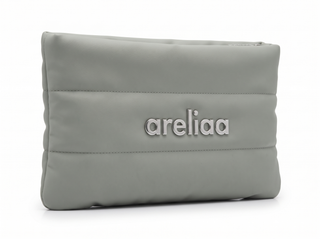 Areliaa Puffer Pouch, standing