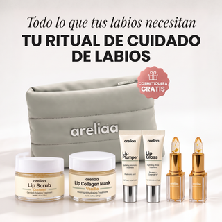 Kit Completo para Labios con cosmetiquera gratis