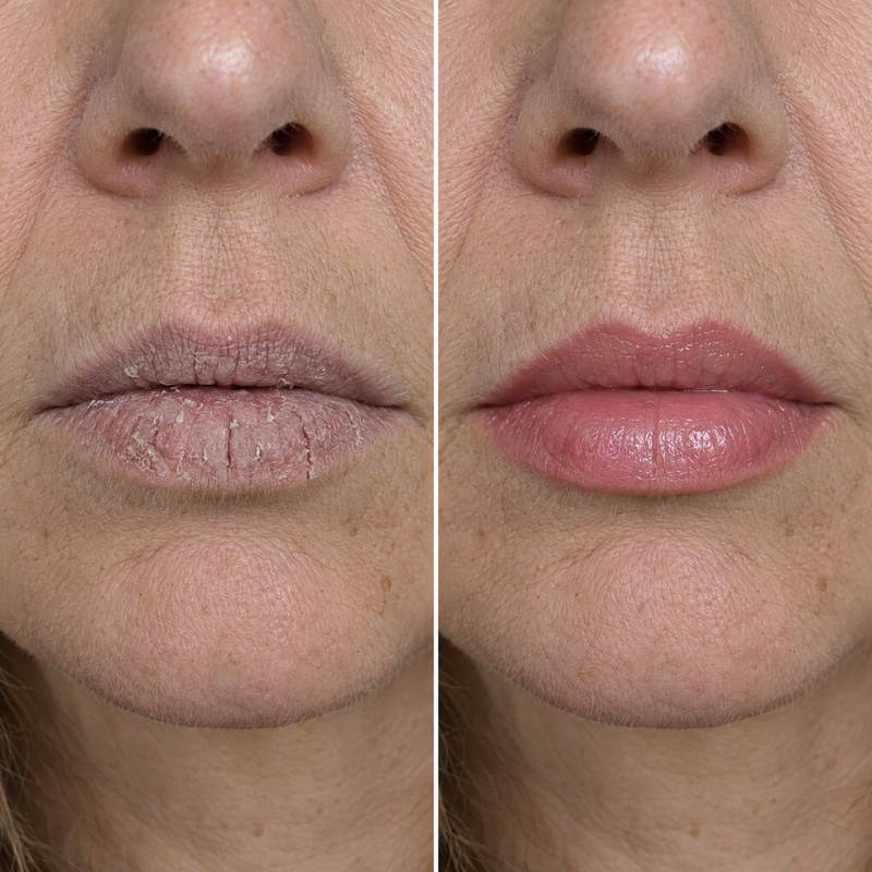 It treats your lips first, then colors them