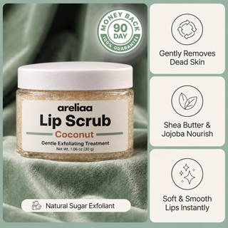 Areliaa Lip Scrub Coconut benefits, 30 g